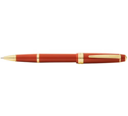 Ручка-роллер Cross Bailey Light Polished Amber Resin and Gold Tone