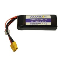 Аккумулятор Li-Po 1500mAh, 11,1V XT60 для самолета Volantex RC Trainstar Epoch