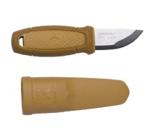 Нож Morakniv Eldris, нержавеющая сталь, цвет желтый, с ножнами, 13516