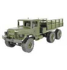 Радиоуправляемая машина MN MODEL военный грузовик (зеленый) 6WD 2.4G 1/16 RTR