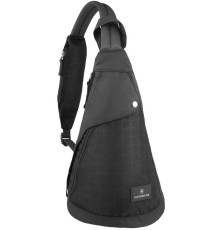 Рюкзак с одним плечевым ремнём VICTORINOX Monosling, чёрный, нейлон Versatek™, 23x14x41 см, 13 л