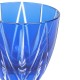 Рюмка TAJIMA GLASS Мерцание звезды 75мл, голубая