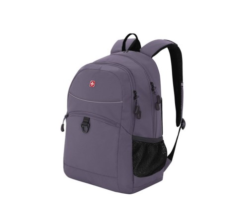 Рюкзак WENGER, серый/черный, полиэстер 600D/хонейкомб, 33x16,5x46 см, 26 л