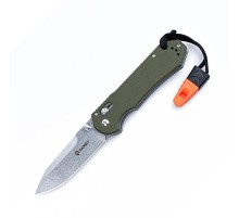 Нож Ganzo G7452-WS зеленый, G7452-GR-WS