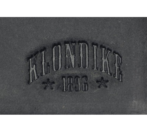 Бумажник KLONDIKE Yukon, натуральная кожа в черном цвете, 13 х 2,5 х 10 см