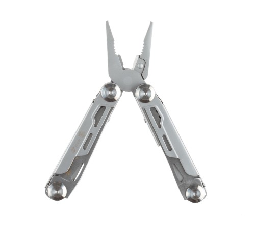 Мультитул Stinger, сталь (серебристый), 12 инструментов, нейлоновый чехол, коробка картон