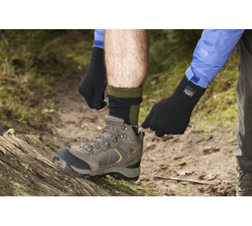 Водонепроницаемые носки DexShell Trekking Green XL (47-49), DS636XL