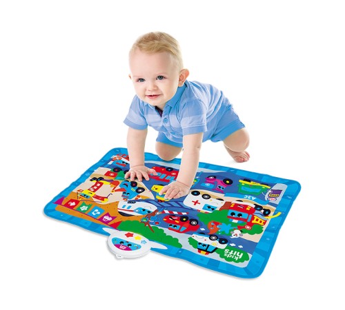 Интерактивная игрушка Kids Hits Музыкальный коврик с огоньками Мы едем-едем