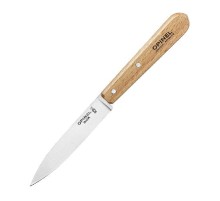 Нож для чистки овощей Opinel №112, деревянная рукоять, нержавеющая сталь, блистер, 001913