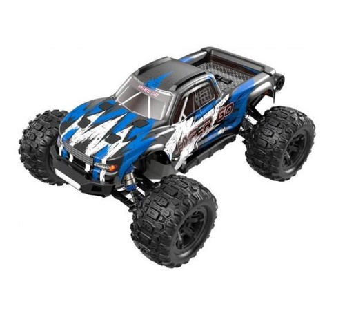 Радиоуправляемый монстр MJX Hyper Go H16H (синий) 4WD 2.4G LED GPS 1/16 RTR