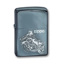 Зажигалка ZIPPO с покрытием High Polish Chrome, латунь/сталь, серебристая, глянцевая, 38x13x57 мм