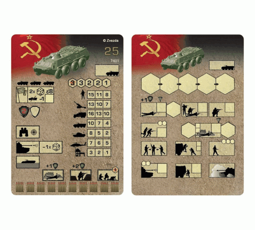 Сборная модель ZVEZDA Советский бронетранспортёр БТР-80, 1/100