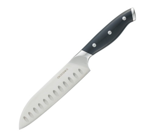 Нож сантоку OKROSHKA ТАРТАР, лезвие 15,5 см