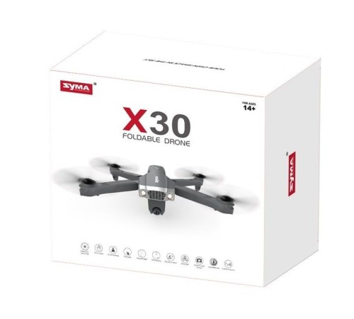 Р/У квадрокоптер Syma X30 с FPV трансляцией WiFi, GPS, 2.4G RTF