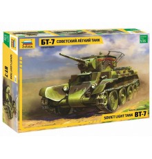 Сборная модель ZVEZDA Советский лёгкий танк БТ-7, 1/35