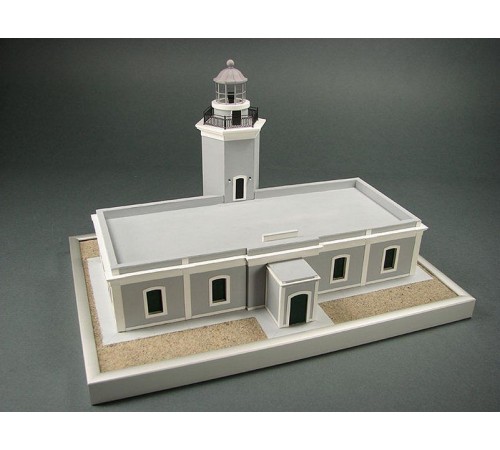 Сборная картонная модель Shipyard маяк Lighthouse Los Morrillos (№30), 1/72
