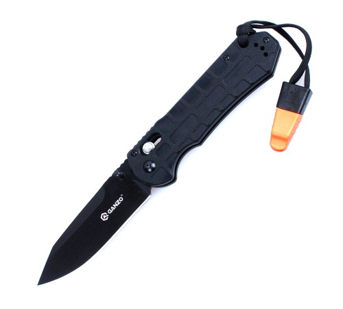 Нож Ganzo G7453P-WS черный, G7453P-BK-WS