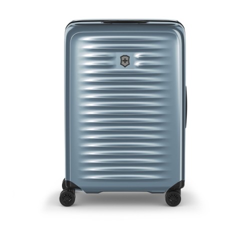 Чемодан VICTORINOX Airox, голубой, 100% поликарбонат Makrolon, 46x29x69 см, 74 л