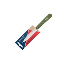 Нож столовый Opinel №113, деревянная рукоять, блистер, нержавеющая сталь, темно-зеленый 003122