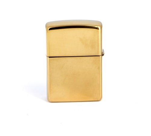 Зажигалка ZIPPO Classic с покрытием High Polish Brass, латунь/сталь, золотистая, 38x13x57 мм