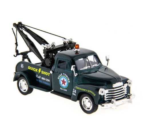 Машина Kinsmart 1953 Chevrolet 3100 Wreckler инерция (1/12шт.) 1:38 б/к