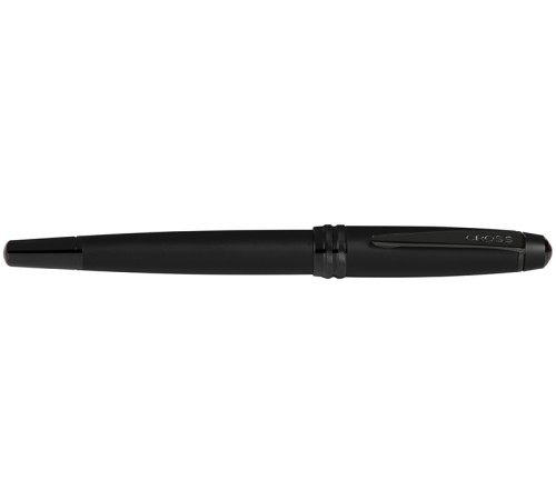 Ручка-роллер Cross Bailey Matte Black Lacquer. Цвет - черный.