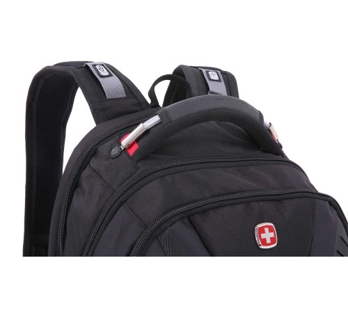Рюкзак SWISSGEAR, 15'', черный, полиэстер 900D, 32х24х46, 34 л