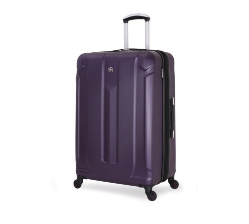Чемодан WENGER ZURICH III, фиолетовый, АБС-пластик, 48x30x71 см, 105 л