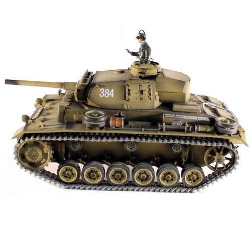 Р/У танк Taigen 1/16 Panzerkampfwagen III (Германия) HC 2.4G RTR