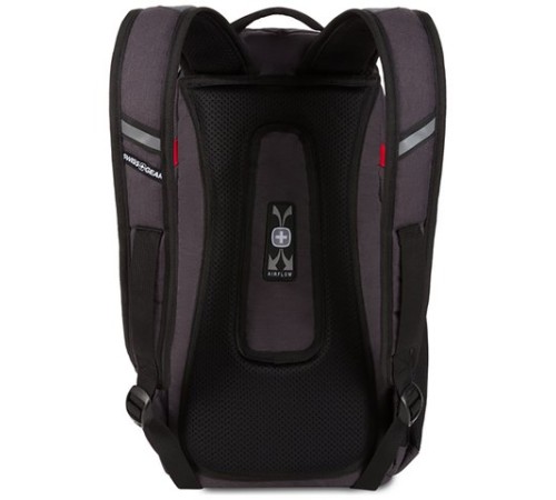 Рюкзак SWISSGEAR, серый, полиэстер, 24 х 15,5 х 46 см, 15,5 л