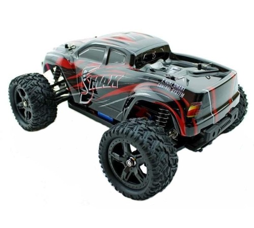 Радиоуправляемый монстр Remo Hobby SMAX Brushless (красный) 4WD 2.4G 1/16 RTR