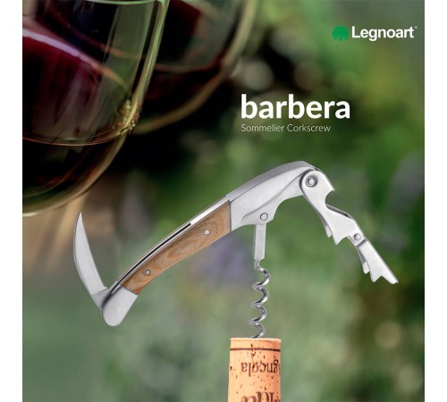 Штопор для вина Legnoart Barbera Light Wood