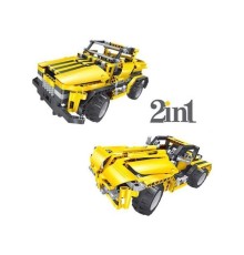Р/У конструктор Qihui Mechanical Master 2 в 1 Пикап и Родстер (426 деталей)