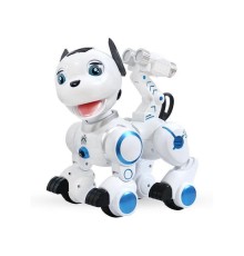 Радиоуправляемая робот-собака LENENG TOYS K10 Wow!Dog звук, свет, танцы, сенсор