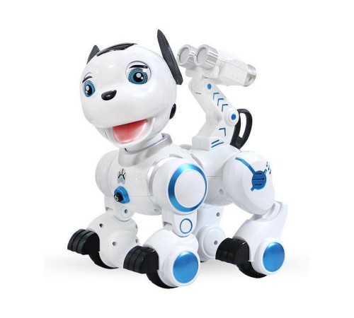 Радиоуправляемая робот-собака LENENG TOYS K10 Wow!Dog звук, свет, танцы, сенсор
