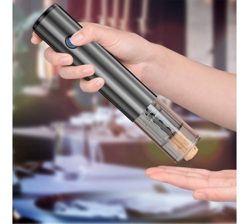 Электрический штопор для вина в подарочном тубусе Vinoman Electric Corkscrew