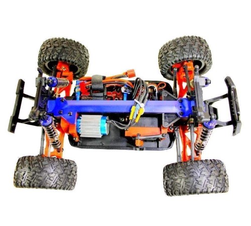 Радиоуправляемый монстр Remo Hobby SMAX Brushless UPGRADE (красный) 4WD 2.4G 1/16 RTR