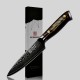 Нож универсальный из дамасской стали Keemake 5 Inch Utility Knife Green Gem, бежевый