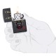 Зажигалка ZIPPO Samurai Helmet Design с покрытием Black Matte, латунь/сталь, чёрная, 38x13x57 мм