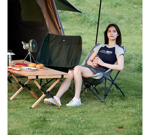 Кресло Naturehike Moon Chair CNK23JU0001 складное серый,6976023929786