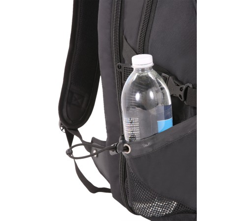 Рюкзак SWISSGEAR, 15”, чёрный/красный, полиэстер 900D/М2 добби, 34x23x48 см, 38 л