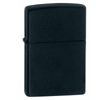 Зажигалка ZIPPO Classic с покрытием Black Matte, латунь/сталь, чёрная, матовая, 38x13x57 мм