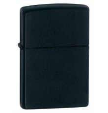Зажигалка ZIPPO Classic с покрытием Black Matte, латунь/сталь, чёрная, матовая, 38x13x57 мм