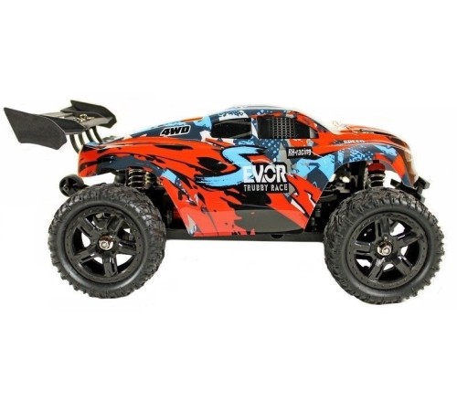 Радиоуправляемая трагги Remo Hobby S EVO-R Brushless (красная) 4WD 2.4G 1/16 RTR
