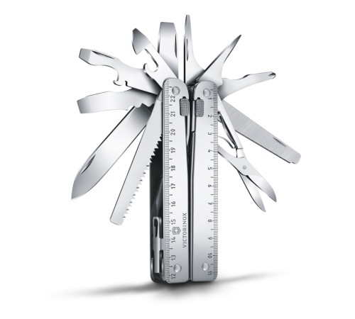 Мультитул VICTORINOX SwissTool X, 115 мм, 26 функций, в синтетическом чехле