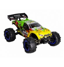 Радиоуправляемая трагги Remo Hobby EVO-R Brushless (зеленая) 4WD 2.4G 1/8 RTR