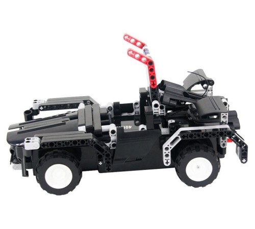 Р/У конструктор Qihui Mechanical Master 2 в 1 Тягач и Спорткар (486 деталей)