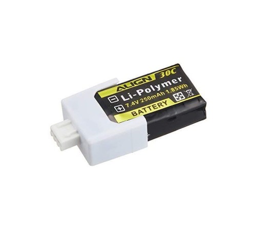 Аккумулятор Align Li-pol 250 mAh, 30c, 2s1p (2шт), Align T-Rex 150