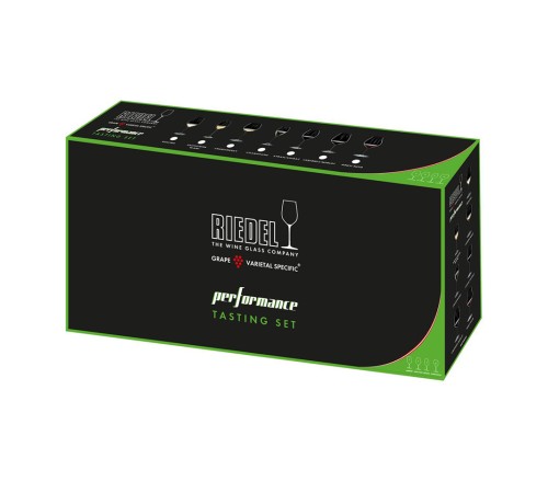 Набор разных бокалов для вина Riedel Performance 4 шт Cabernet/Riesling/ Chardonnay/ Pinot Noir