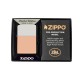 Зажигалка ZIPPO Bimetal с двойным металлическим покрытием, медь/латунь/сталь, медная, 38x13x57 мм